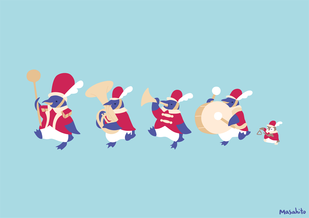 marching penguin