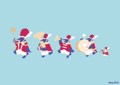 marching penguin