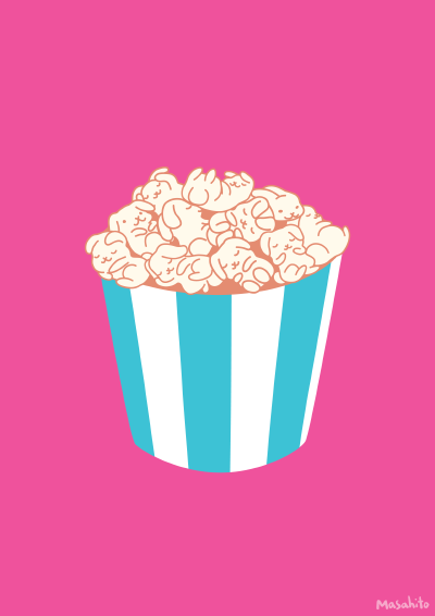 popcorn bunnies